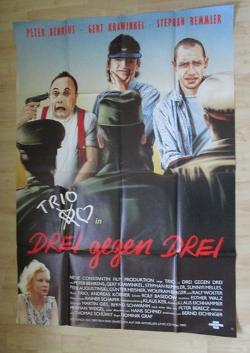 Filmplakat drei gegen - filmplakat,